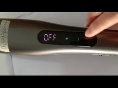 Salone nero 2 in 1 dirittore per capelli portatile con schermo LCD touch screen intelligente