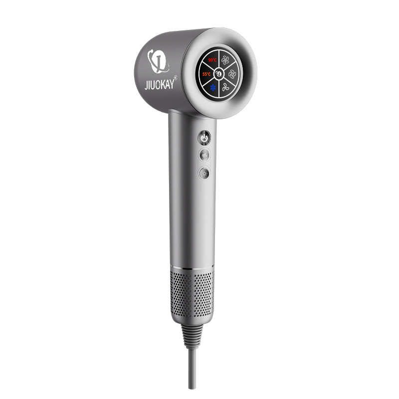 Grigio/Nero/Arancione 110000 giri/minato BLDC ad alta velocità asciugatrice veloce per capelli danneggiati