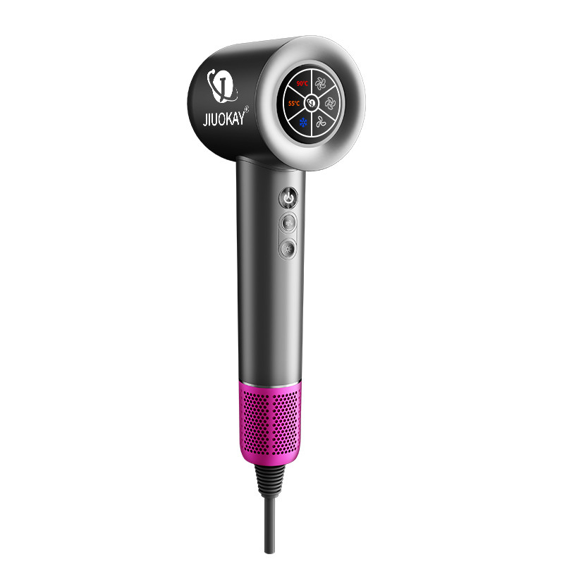 Grigio/Nero/Arancione 110000 giri/minato BLDC ad alta velocità asciugatrice veloce per capelli danneggiati
