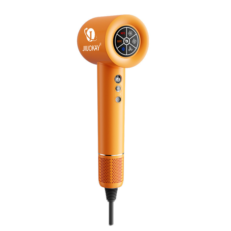 Grigio/Nero/Arancione 110000 giri/minato BLDC ad alta velocità asciugatrice veloce per capelli danneggiati