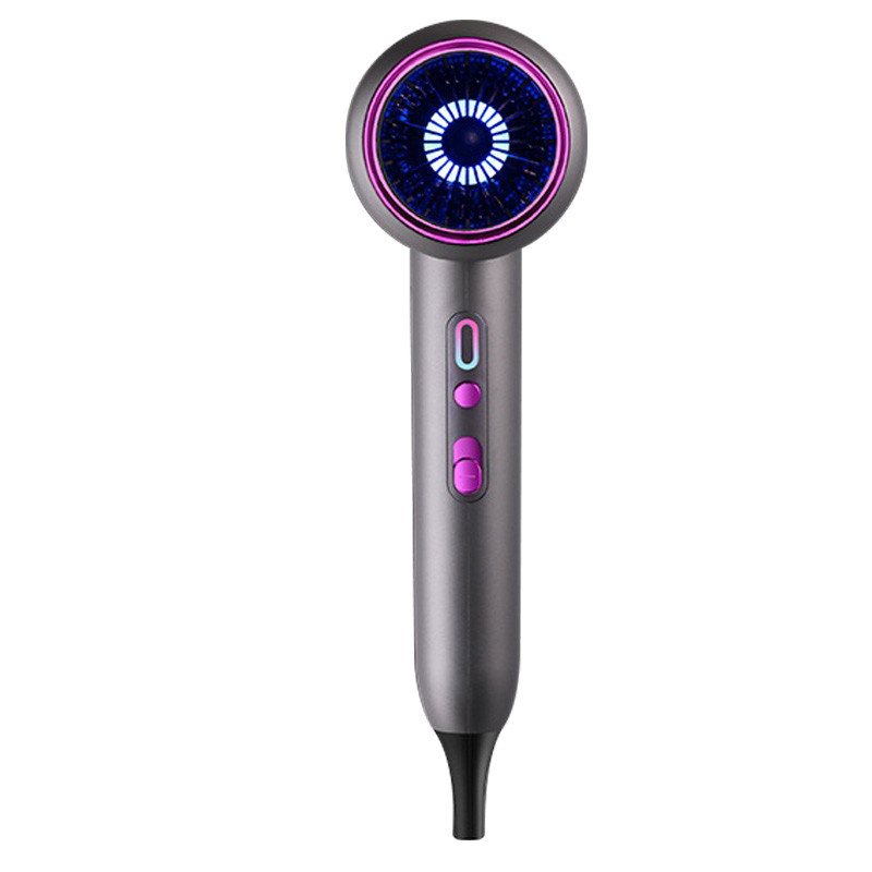 Asciugacapelli da 2400W con controllo intelligente della temperatura e riduzione del rumore per capelli lisci