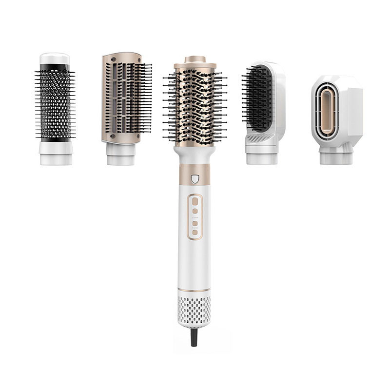Asciugatura rapida 5 in 1 Styling Hair Straightener Isolamento termico per prevenire i capelli frizzanti