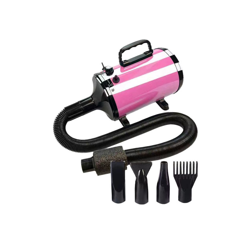 Asciugatrice di capelli ad alta velocità da 3800W con 4 ugelli d'aria e controllo della temperatura intelligente NTC