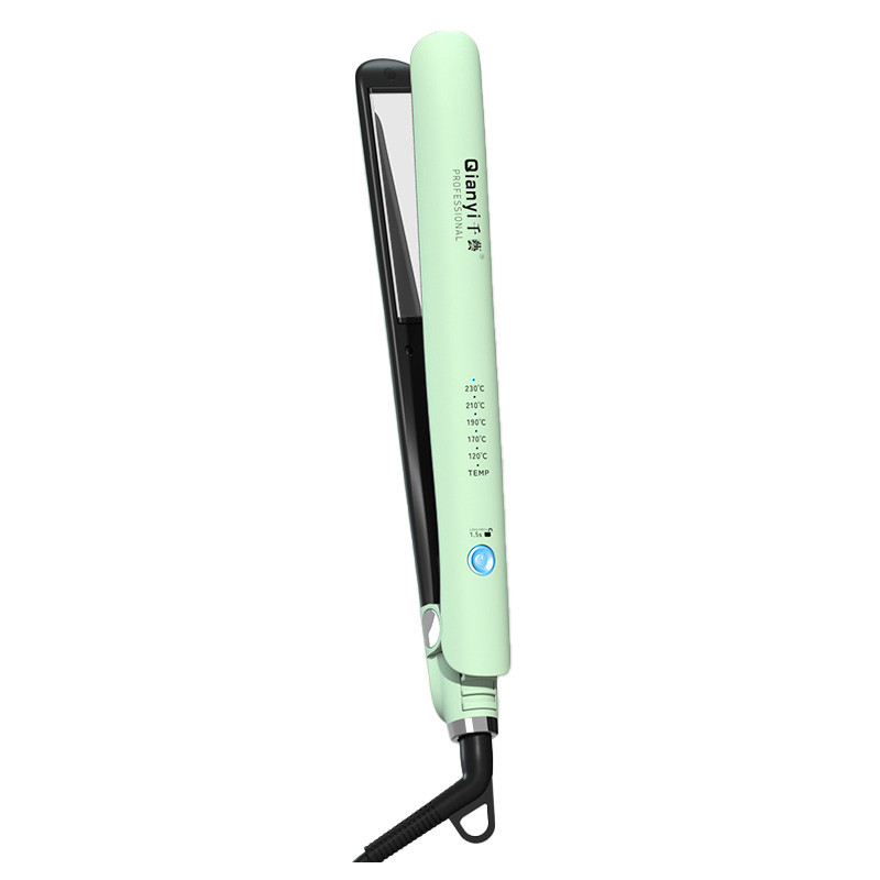 150-230 gradi 60W LED Display PTC Argento Riscaldamento veloce Curling raddrizzante Hair Straightener