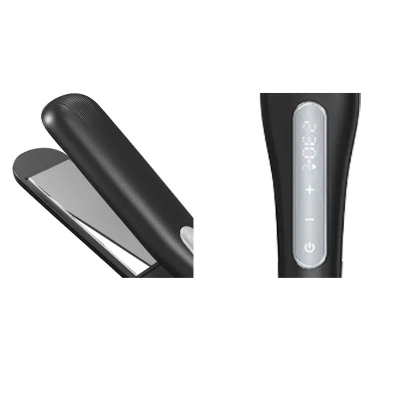 Smart Touch Screen LCD Travel Size strettificatore per capelli per una raddrizzatura sicura e veloce