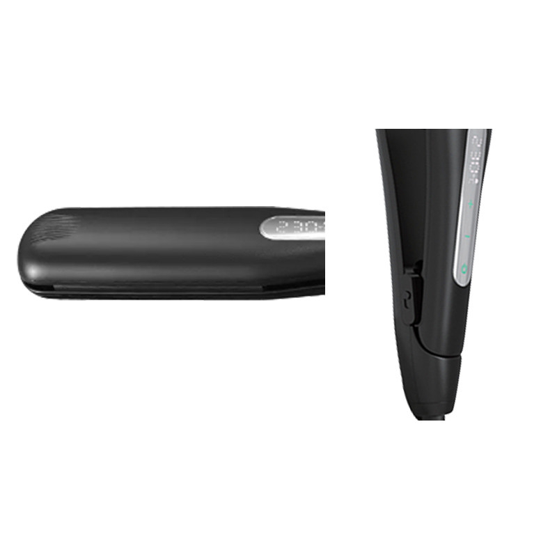 Smart Touch Screen LCD Travel Size strettificatore per capelli per una raddrizzatura sicura e veloce