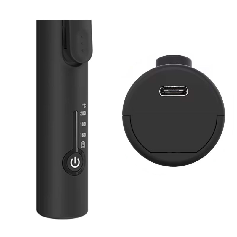 Cordeless USB ricaricabile elettrico per i capelli a ferro portatile wireless
