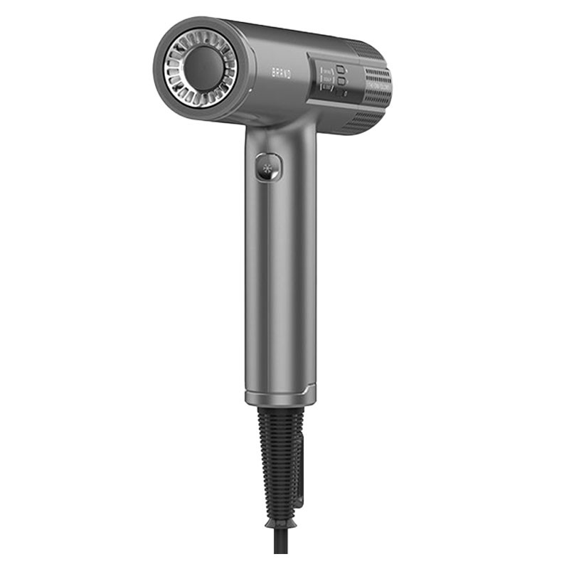 Asciugatrice di capelli portatile Grigio Vento forte aria calda strumento per la protezione dei capelli