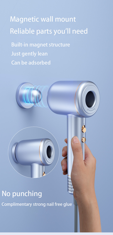 Asciugatrice di capelli Cool Shot Button ad alta velocità Per viaggiare a casa o regalare