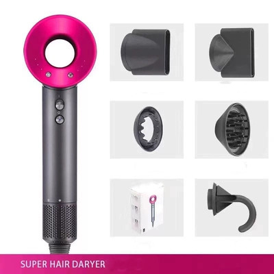 Rosso Rosso Professionale Travel Blow Dryer colore personalizzabile per la casa