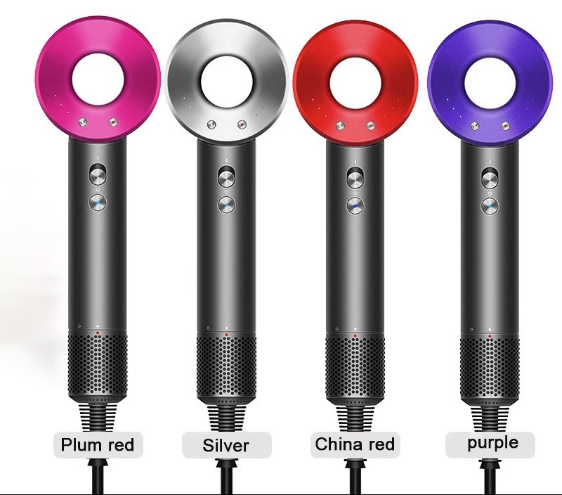 Rosso Rosso Professionale Travel Blow Dryer colore personalizzabile per la casa