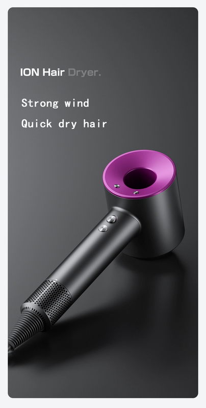 Rosso Rosso Professionale Travel Blow Dryer colore personalizzabile per la casa