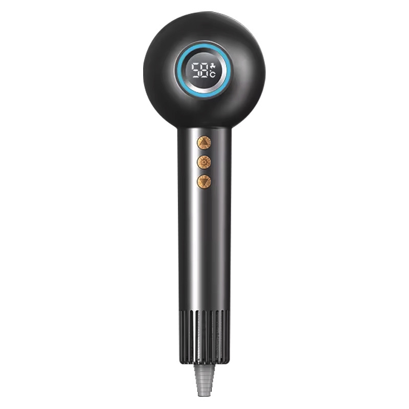 Asciugatrice di capelli professionale 1600W 1800W Display LCD Alta velocità Motore senza spazzola senza passo Temperatura regolabile