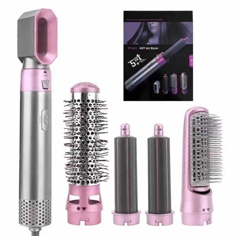 500W Nuovo design all'ingrosso a basso prezzo Multifunzione Air Wrap Scatola in pelle Spazzola automatica ad aria calda