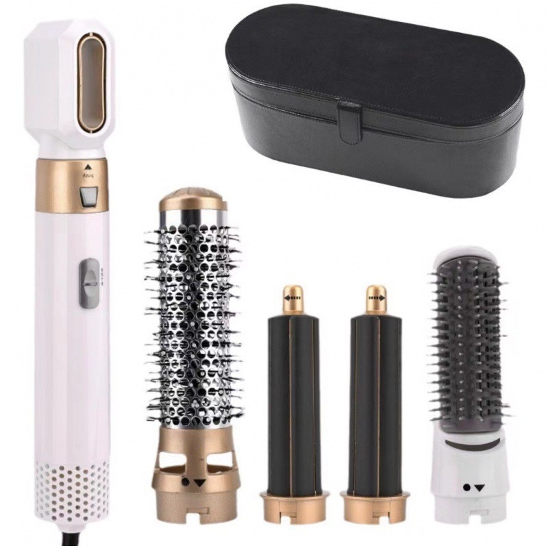 500W Nuovo design all'ingrosso a basso prezzo Multifunzione Air Wrap Scatola in pelle Spazzola automatica ad aria calda