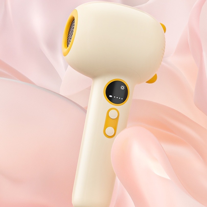 Basso rumore Nessuna radiazione Asciugatrice per capelli per la pelle per bambini 85W Wireless Wireless ricaricabile