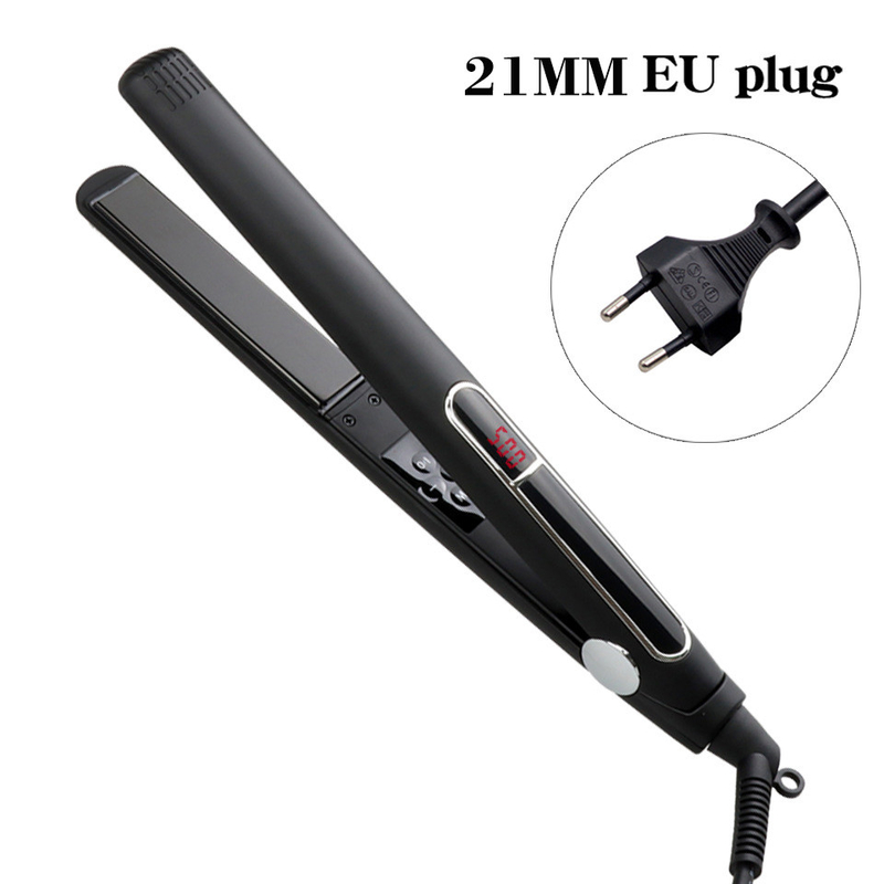 65W MCH 2 in 1 strettulatore di capelli Display LCD Flat Iron Multi Function Hair Curler con pannello di 3 dimensioni