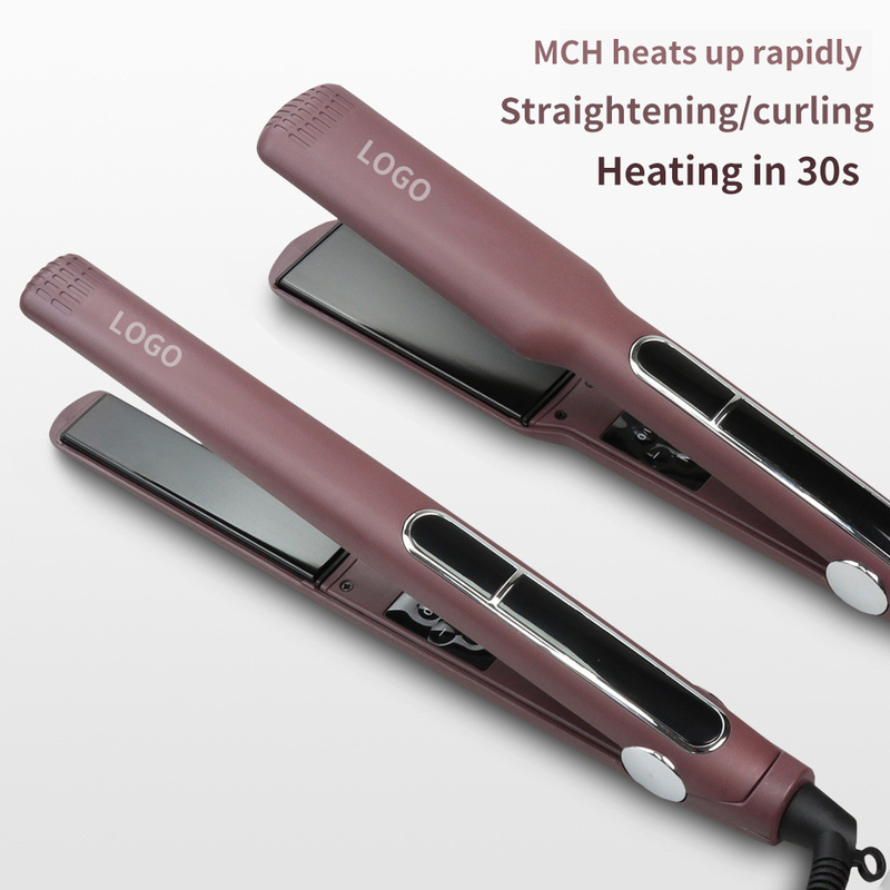 Display LCD Multi-Size Hair Straightener con controllo tattile e tecnologia di riscaldamento MCH