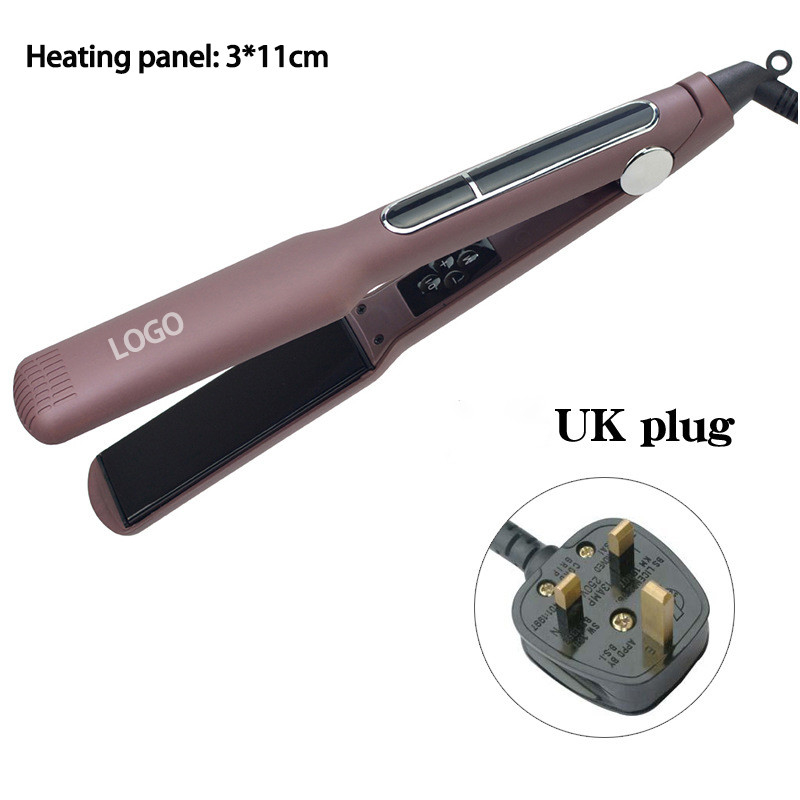 Display LCD Multi-Size Hair Straightener con controllo tattile e tecnologia di riscaldamento MCH