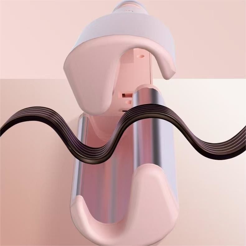 45W French Egg Waver Hair Curler Rivestimento a base d'acqua con vetro in ceramica Grandi onde di rotolamento Ion negativi Riscaldamento rapido