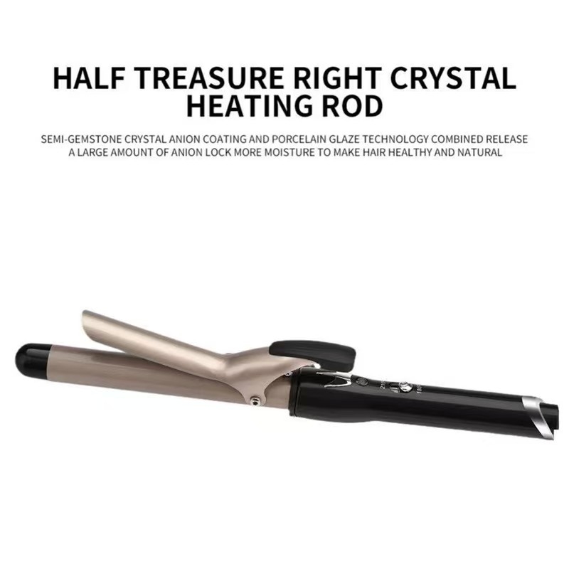 45W riccioli per capelli ioni negativi di alluminio cura grande bacchetta ondulato riccioli di ferro riscaldamento rapido hair styler