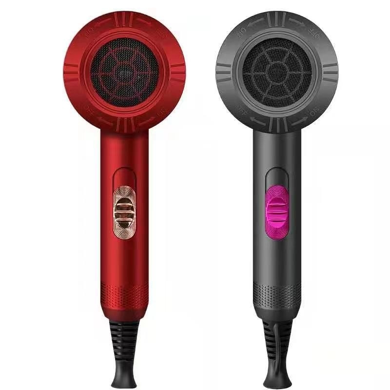 Asciugatrice per capelli potente 1300W Motore a corrente alternata Asciugatura rapida Impostazione di riscaldamento ionico con 1 diffusore e 2 ugelli di concentrazione