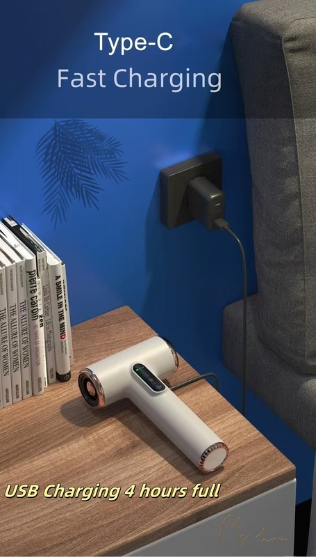 Asciugatrici per capelli senza fili a batteria da 200 W con prestazioni a basso rumore