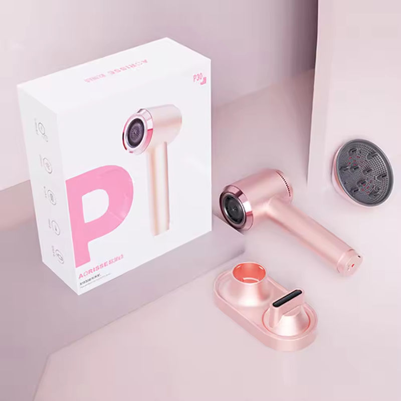 Asciugacapelli senza fili ricaricabile supporta una lunga durata della batteria, bassa temperatura e asciugacapelli agli ioni negativi