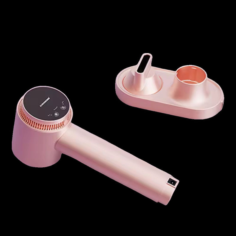 Asciugacapelli senza fili ricaricabile supporta una lunga durata della batteria, bassa temperatura e asciugacapelli agli ioni negativi