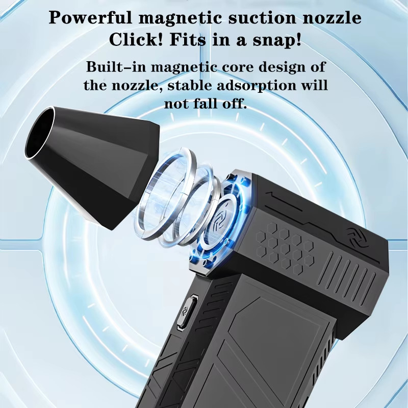 Tecnologia Tourmaline asciugacapelli a ioni negativi senza fili con display LCD e controllo intelligente