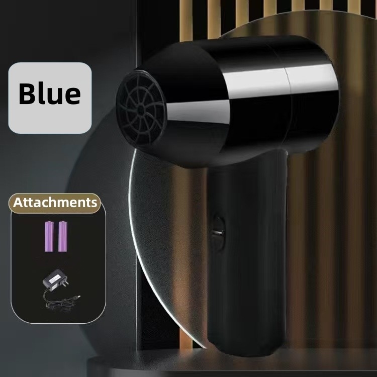 Potente asciugacapelli senza fili da 800W con durata della batteria di 60 minuti e tecnologia Tourmaline