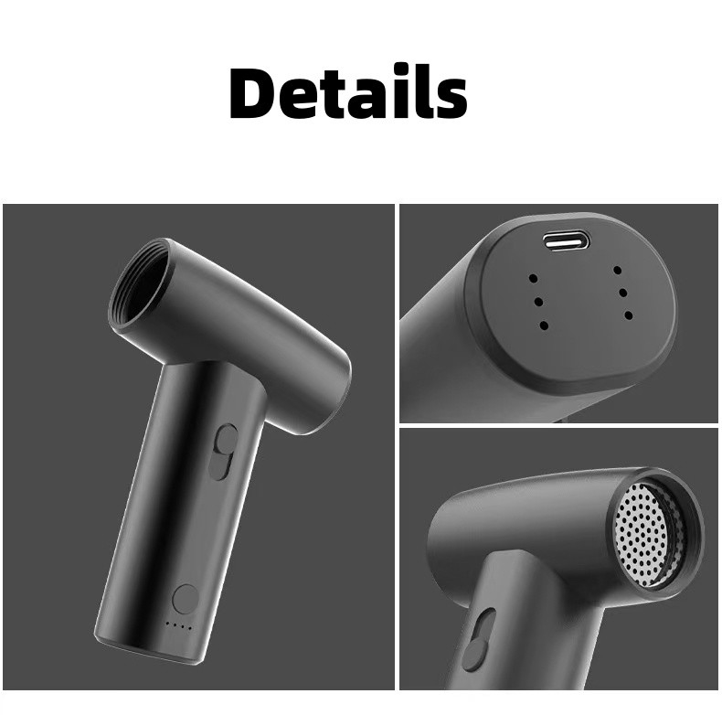 Asciugatrice di capelli senza fili leggera e resistente con lunga durata della batteria e dispositivo di diffusione