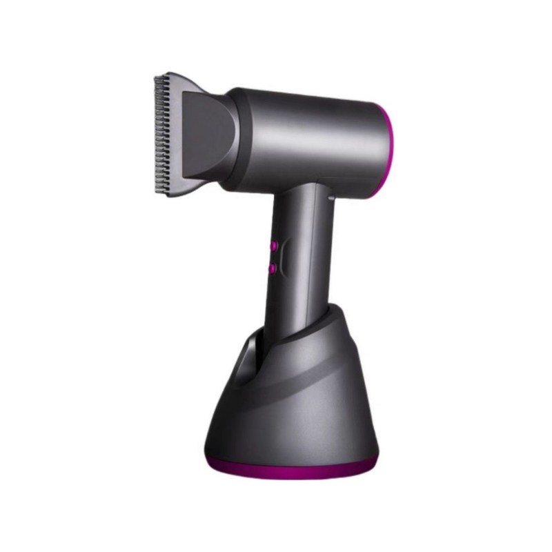 Asciugatrice di capelli senza fili senza fili con 2 ugelli d'aria 15000mAh Batteria grande per viaggi all'aria aperta