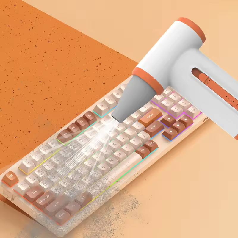 Asciugatrice di capelli senza fili ad alta velocità 3 livelli di velocità portatile ricaricabile tipo C ricarica rapida