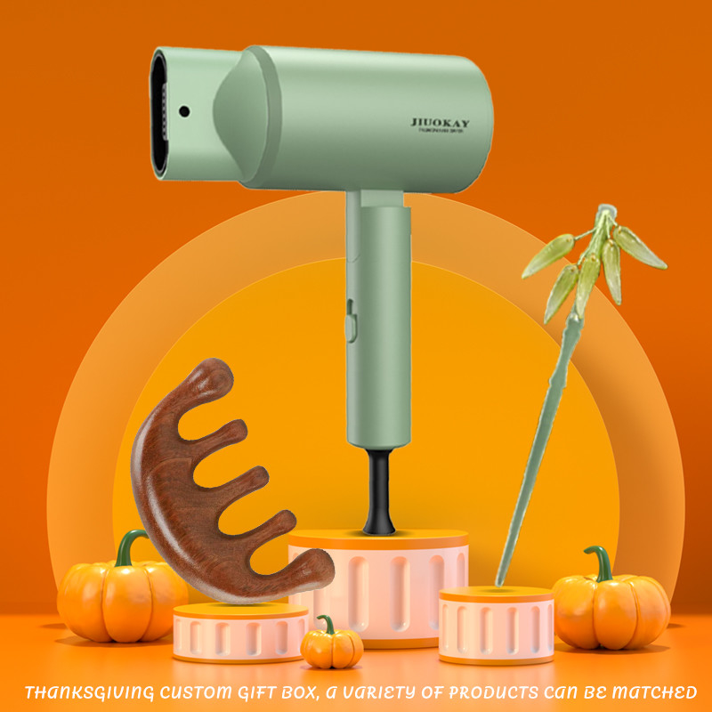Set di scatole regalo per il festival asciugacapelli personalizzato bastoncino da curling set con ugello di concentratore del cavo di alimentazione 1M