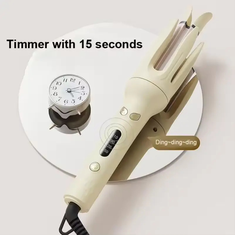 30W hair curler ferro curling automatico capelli rotante 28mm schermo LCD impostazioni di temperatura multi