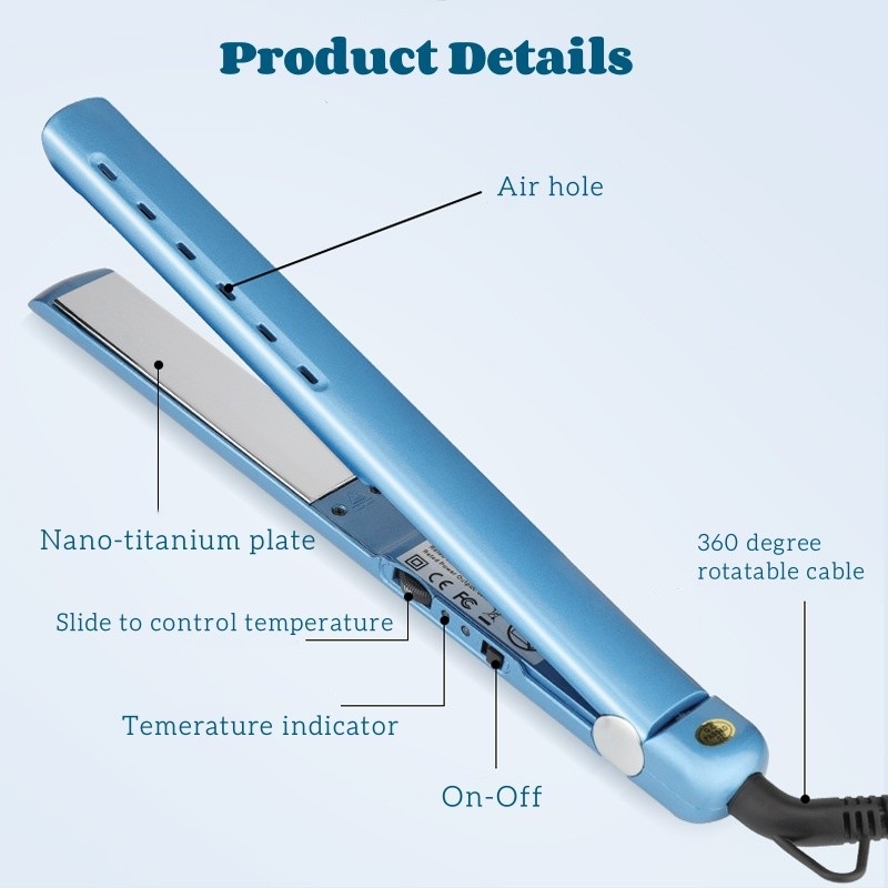 Set asciugacapelli e raddrizzatore 2 in 1 Set regalo per la cura dei capelli 2200W