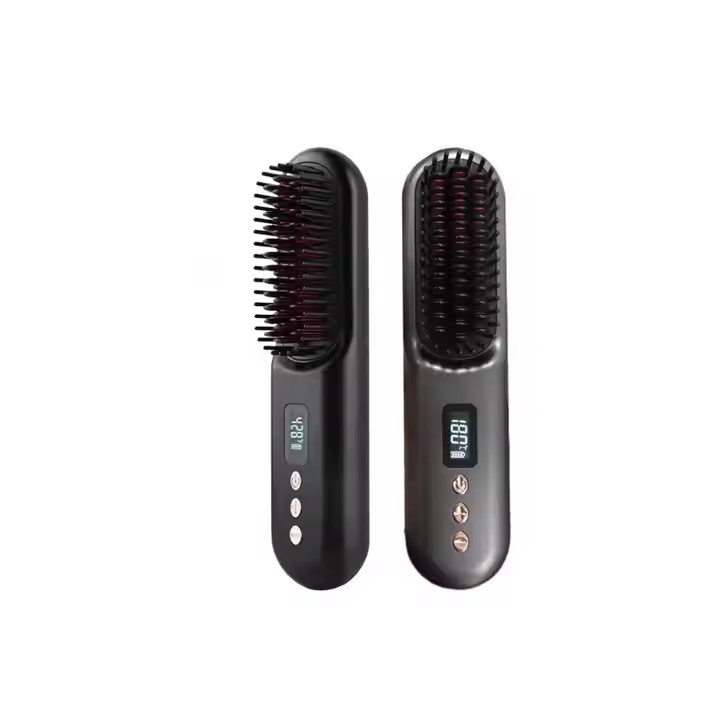 Spazzola di raddrizzamento capelli senza fili con 4 impostazioni di temperatura PD20W Fast Charging Anti Scald Fast Heating Design