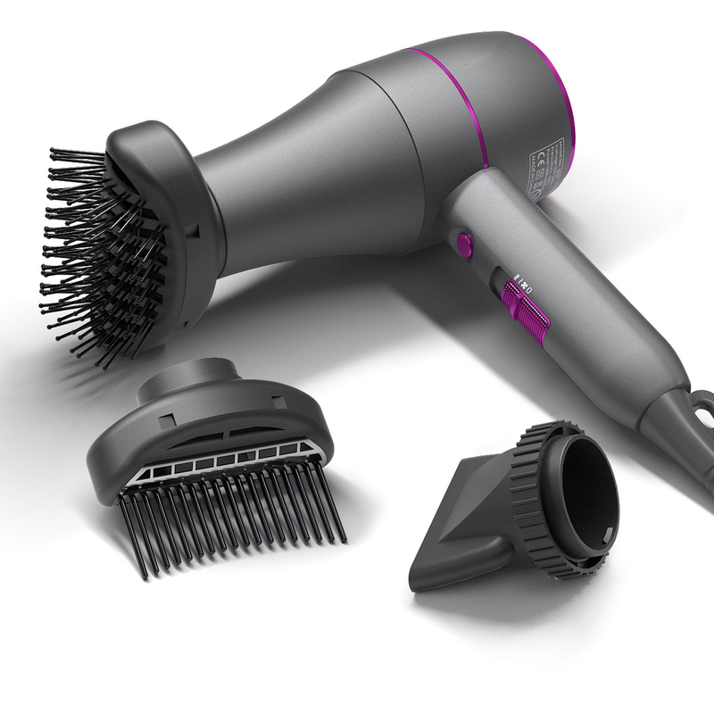 Asciugatrice per capelli a motore a corrente alternata da 1800W per saloni professionali prestazioni con cavo di alimentazione da 2m Asciugatura rapida senza frizz