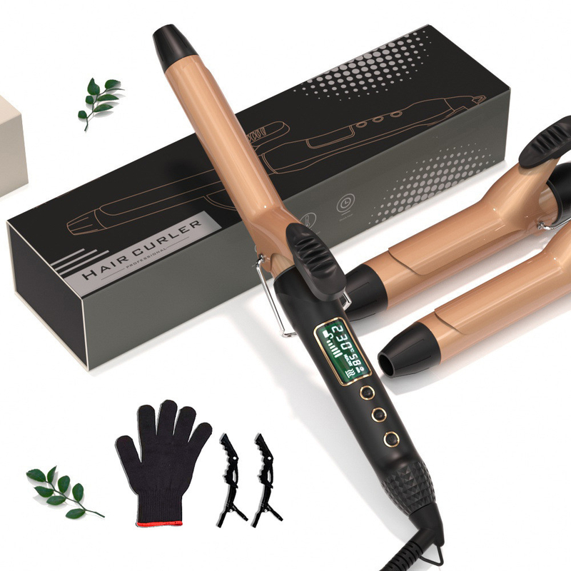 Display a LED a curvatura rapida da 60W Multi Temp Gears Curler per i capelli per saloni professionali