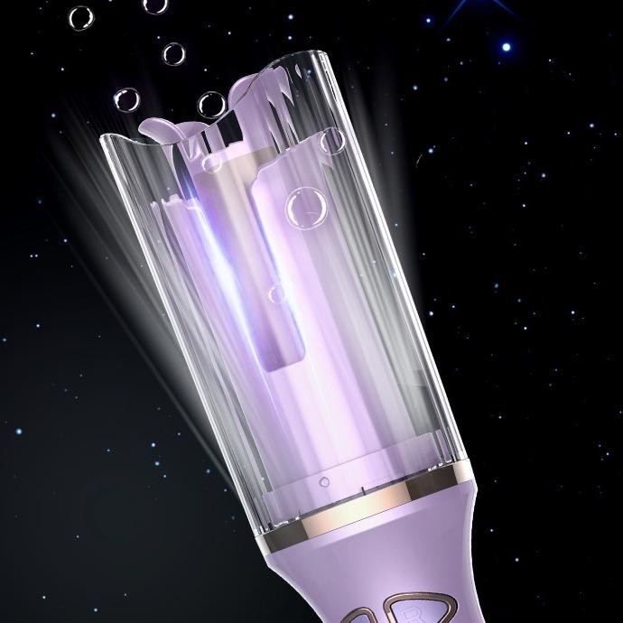 50W Automatic Hair Curler PTC Riscaldamento rapido Tourmaline Ceramica Wand con anti scottamento Protezione Timer Reminder