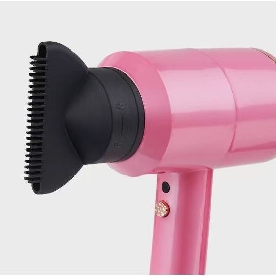 Asciugatrice di capelli a ioni negativi professionale 1500w Strong AC Motor Household Hair Care Con 3 ugelli d'aria per capelli ricci