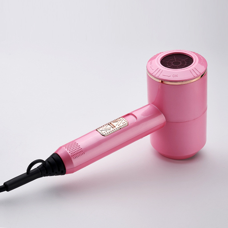 Asciugatrice di capelli a ioni negativi professionale 1500w Strong AC Motor Household Hair Care Con 3 ugelli d'aria per capelli ricci