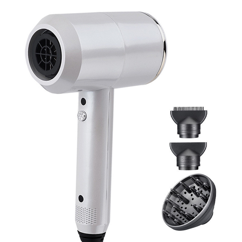 Asciugacapelli elettrico da 1500 watt con 3 accessori multifunzionali per un taglio di capelli perfettamente liscio