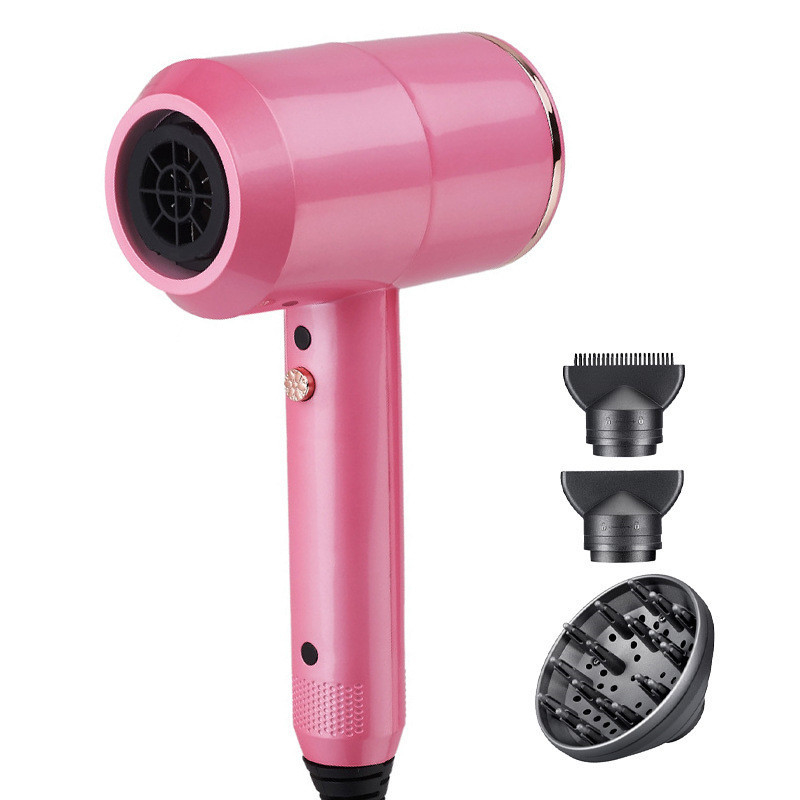 Asciugacapelli elettrico da 1500 watt con 3 accessori multifunzionali per un taglio di capelli perfettamente liscio