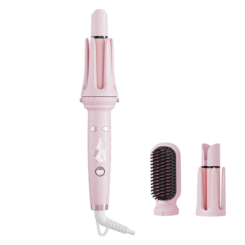 3 in 1 Fuoco per ricucire i capelli e pettine per raddrizzare 28 mm 32 mm Rollo di ricucimento con funzione di promemoria Buzzer