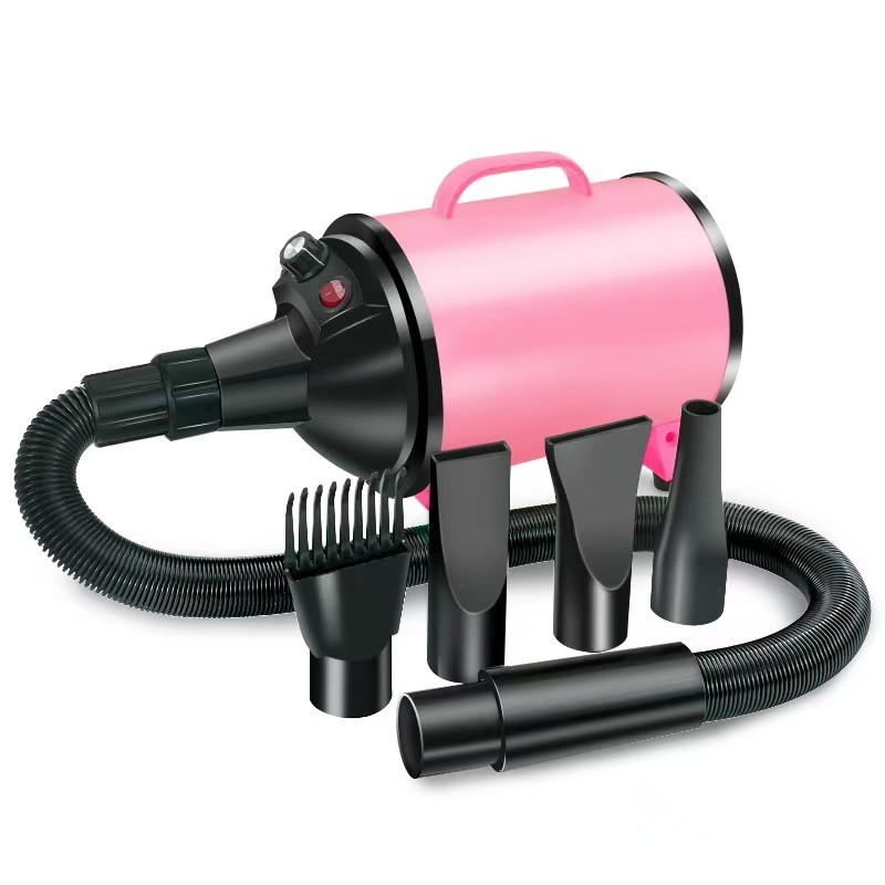 Asciugatrice di capelli per animali da compagnia 4 in 1 asciugatrice silenziosa per cani gatti leggera portatile