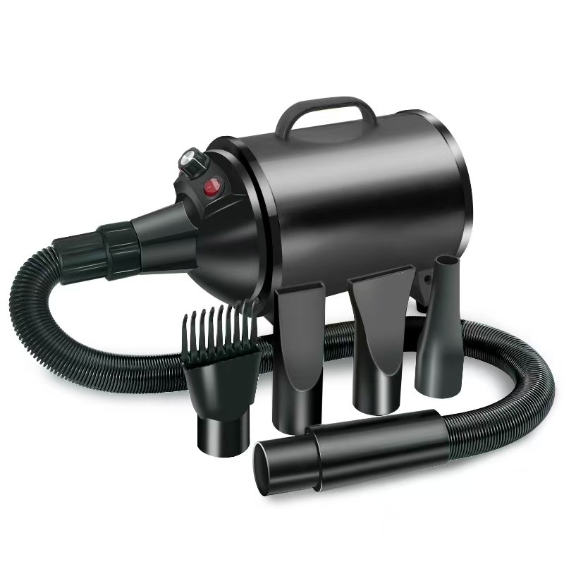 Asciugatrice di capelli per animali da compagnia 4 in 1 asciugatrice silenziosa per cani gatti leggera portatile