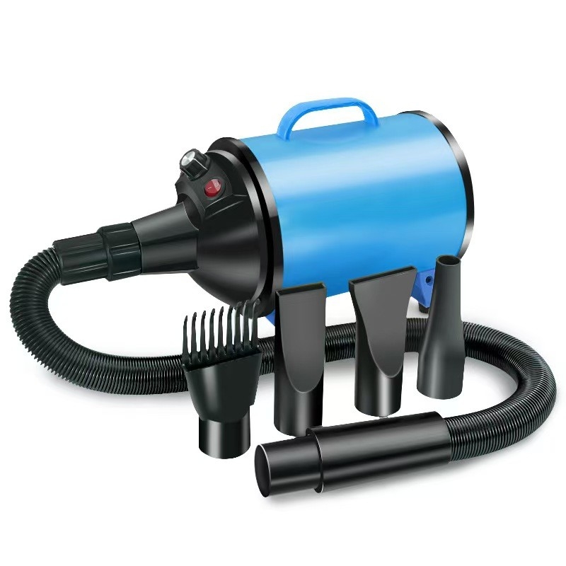 Asciugatrice di capelli per animali da compagnia 4 in 1 asciugatrice silenziosa per cani gatti leggera portatile