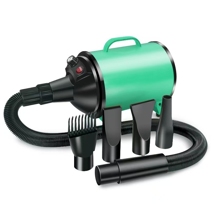 Asciugatrice di capelli per animali da compagnia 4 in 1 asciugatrice silenziosa per cani gatti leggera portatile